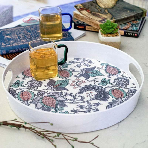 Serving Tray - Fleur Da'Ethnix Round Serving Tray