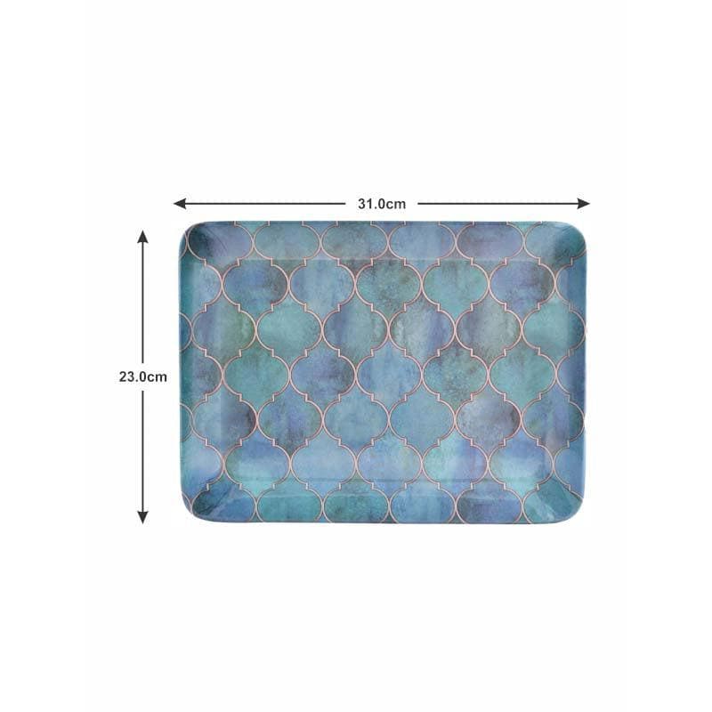 Buy Moroccan Fervour Serving Tray - Set Of Three Serving Tray from Vaaree