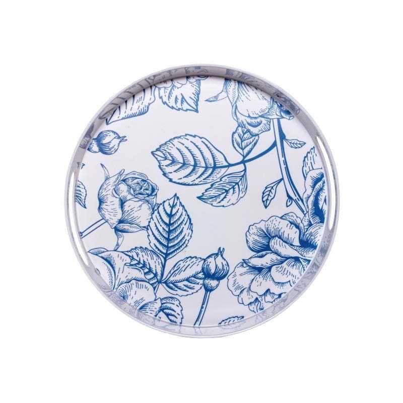 Buy Neele Pattey Round Serving Tray Serving Tray from Vaaree