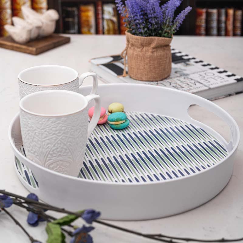 Buy Platicon Round Serving Tray Serving Tray from Vaaree