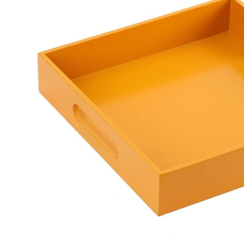 Serving Tray - Pristine Preto Serving Tray - Mustard