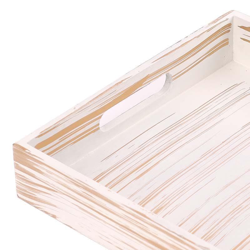 Serving Tray - Pristine Preto Serving Tray (White) - Big