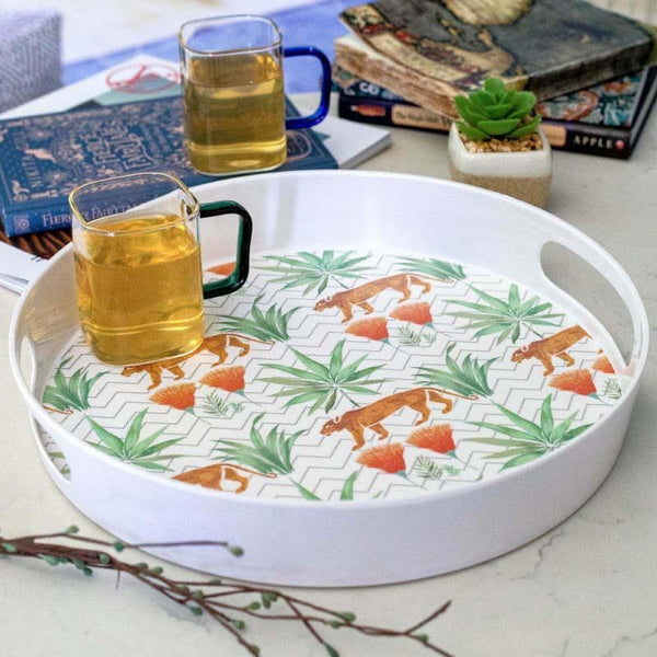 Buy Saabya Round Serving Tray Serving Tray from Vaaree