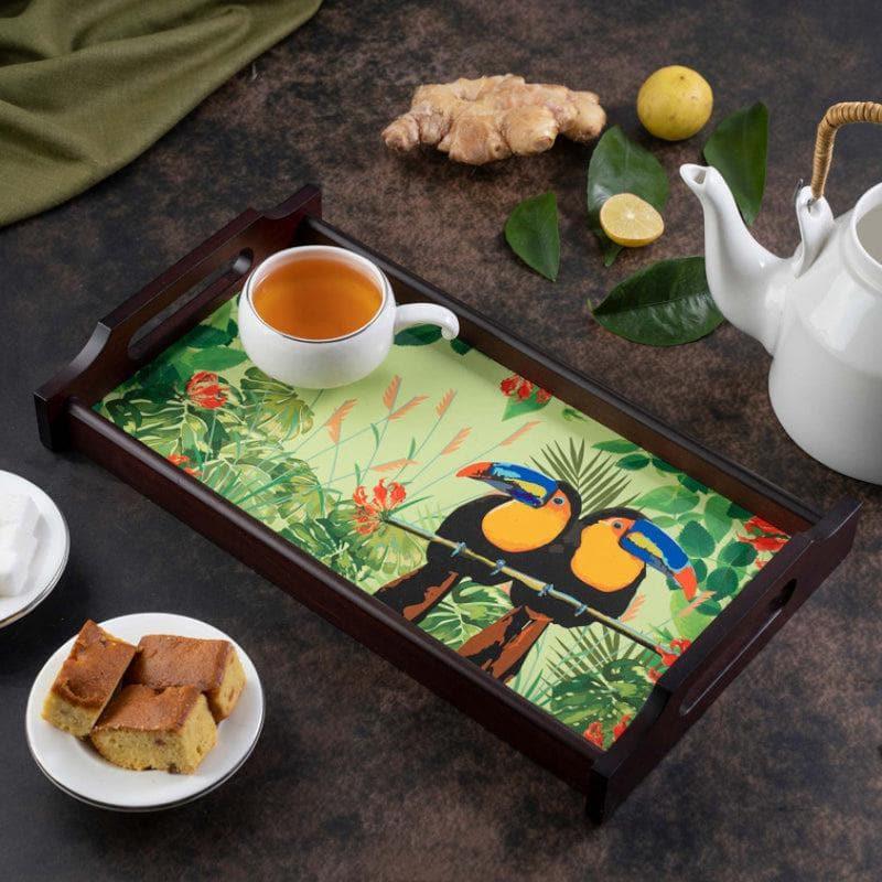 Serving Tray - Tropi Toucan Wooden Serving Tray