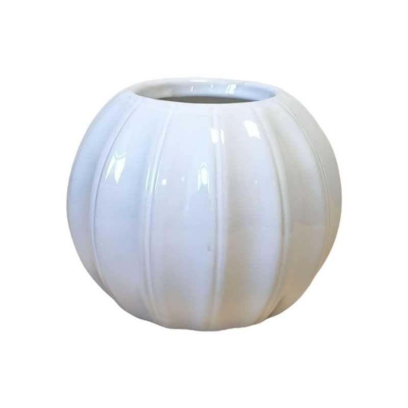 Buy Artsy Globe Vase - Ice Blue Vase from Vaaree