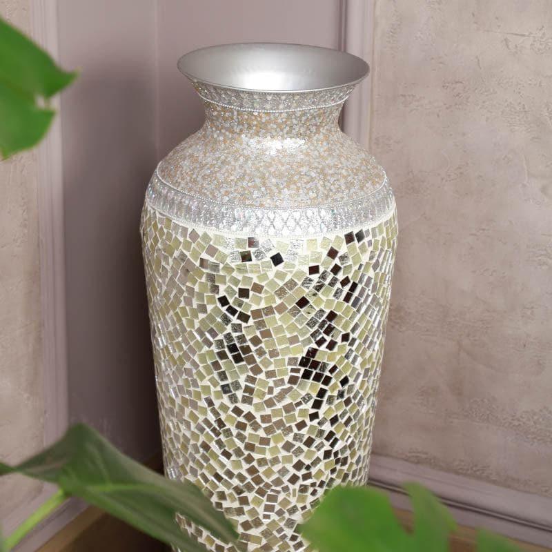 Buy Astrea Metal Floor Vase Floor Vase from Vaaree