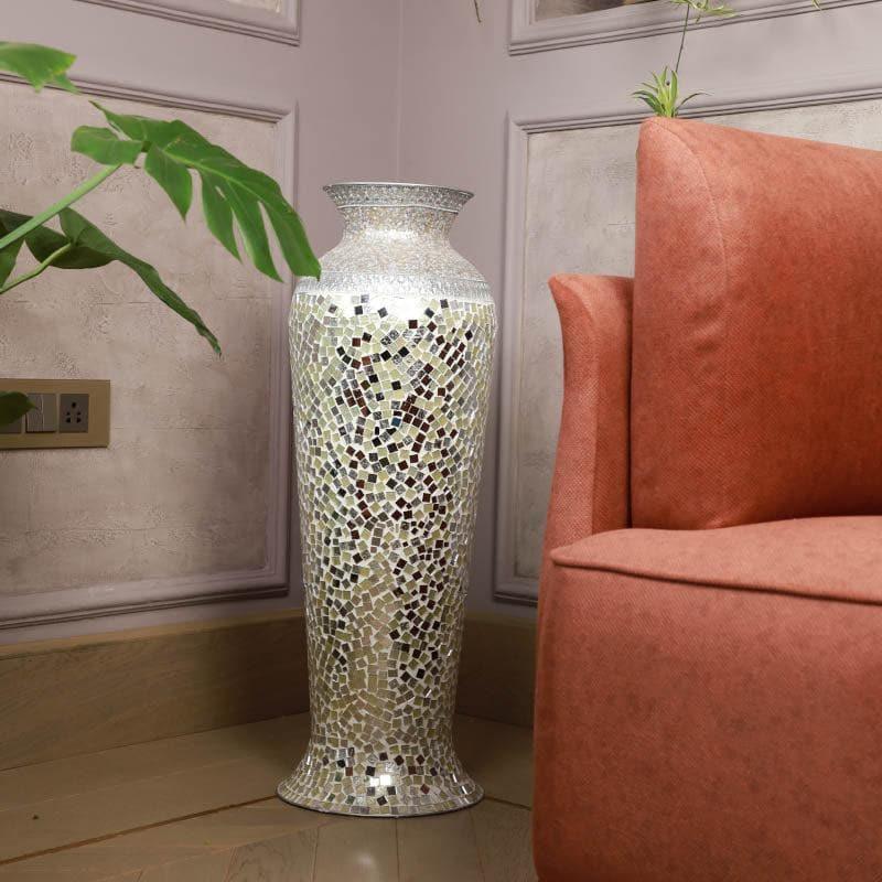 Buy Astrea Metal Floor Vase Floor Vase from Vaaree