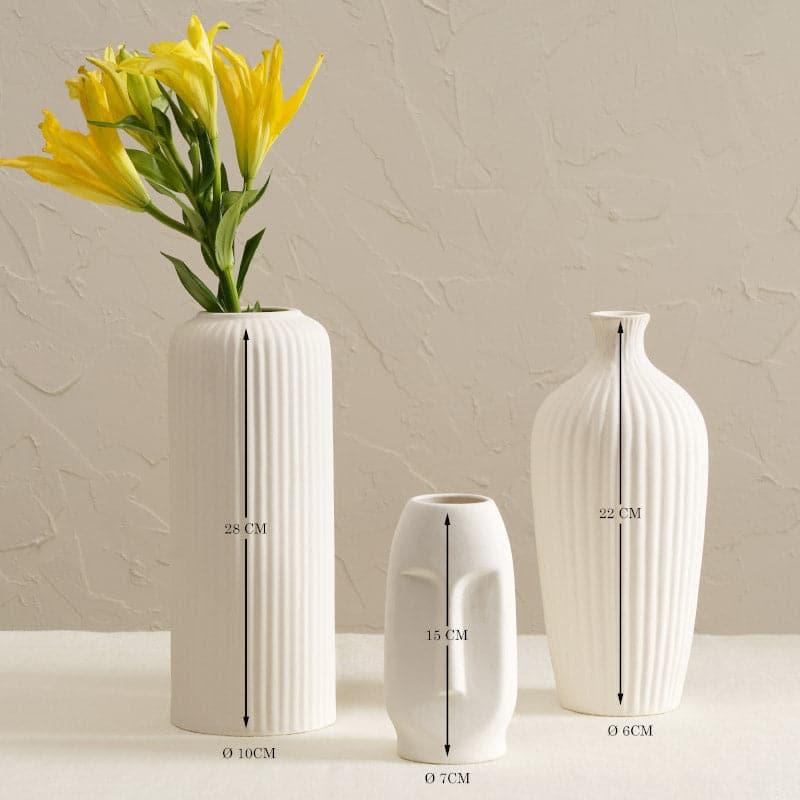 Buy Basika Vase - Set Of Three Vase from Vaaree