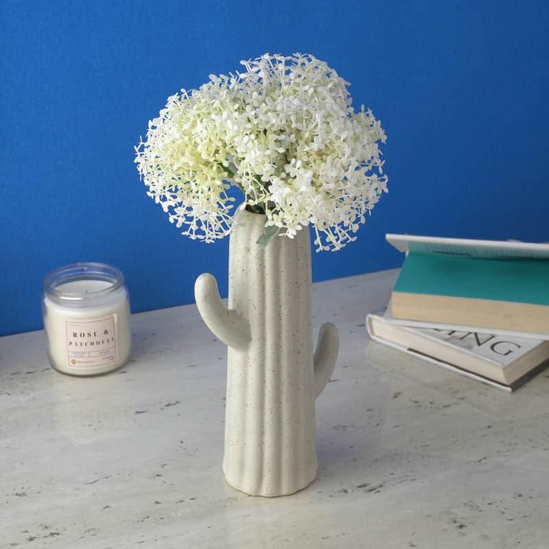 Vase - Beige Cactus Vase