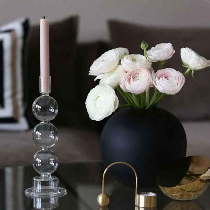 Buy Caim Vase - Black Vase from Vaaree