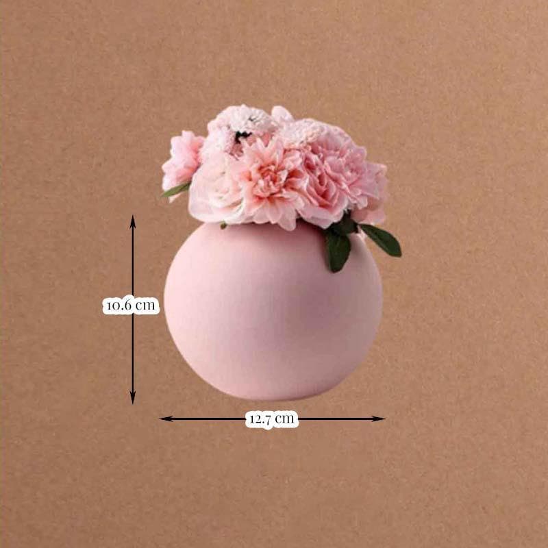 Buy Caim Vase - Pink Vase from Vaaree