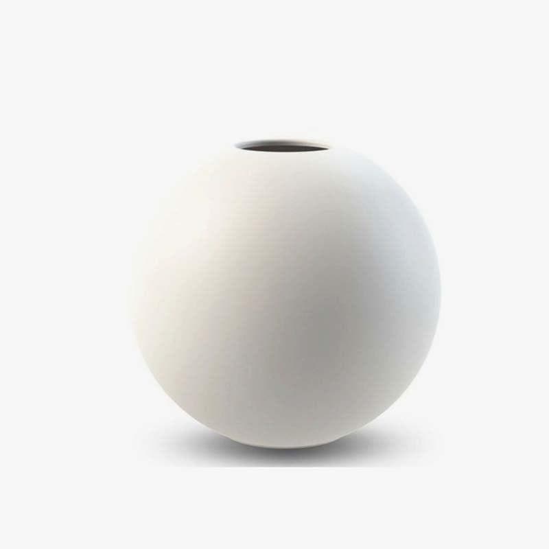 Buy Caim Vase - White Vase from Vaaree