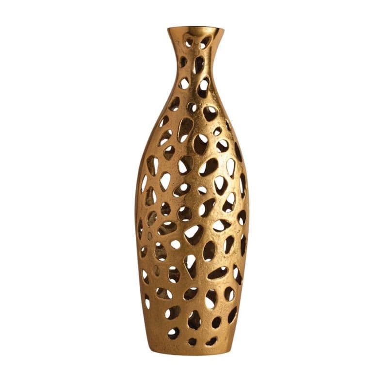 Buy Cleome Charm Vase (Big) - Gold Vase from Vaaree