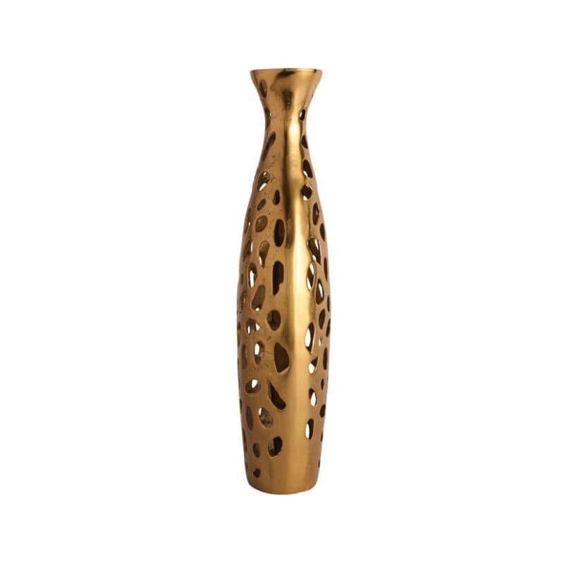 Buy Cleome Charm Vase (Big) - Gold Vase from Vaaree