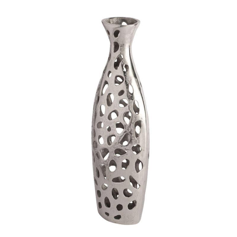 Buy Cleome Charm Vase (Big) - Silver Vase from Vaaree