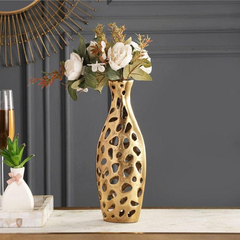 Buy Cleome Charm Vase(Small) - Gold Vase from Vaaree