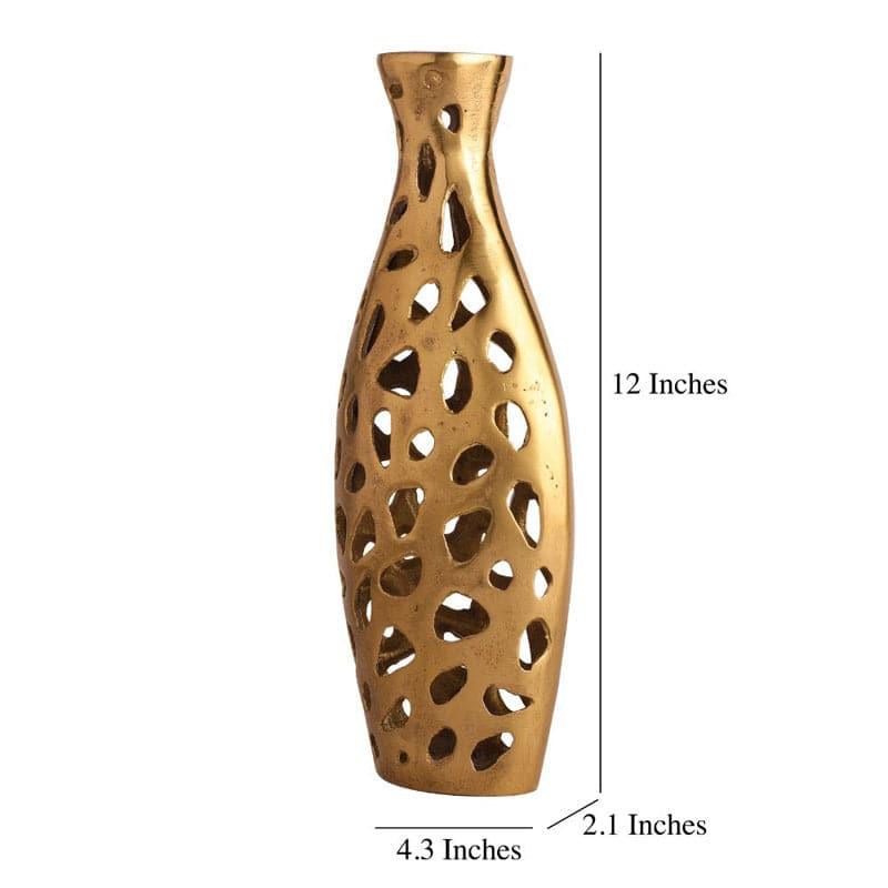 Buy Cleome Charm Vase(Small) - Gold Vase from Vaaree