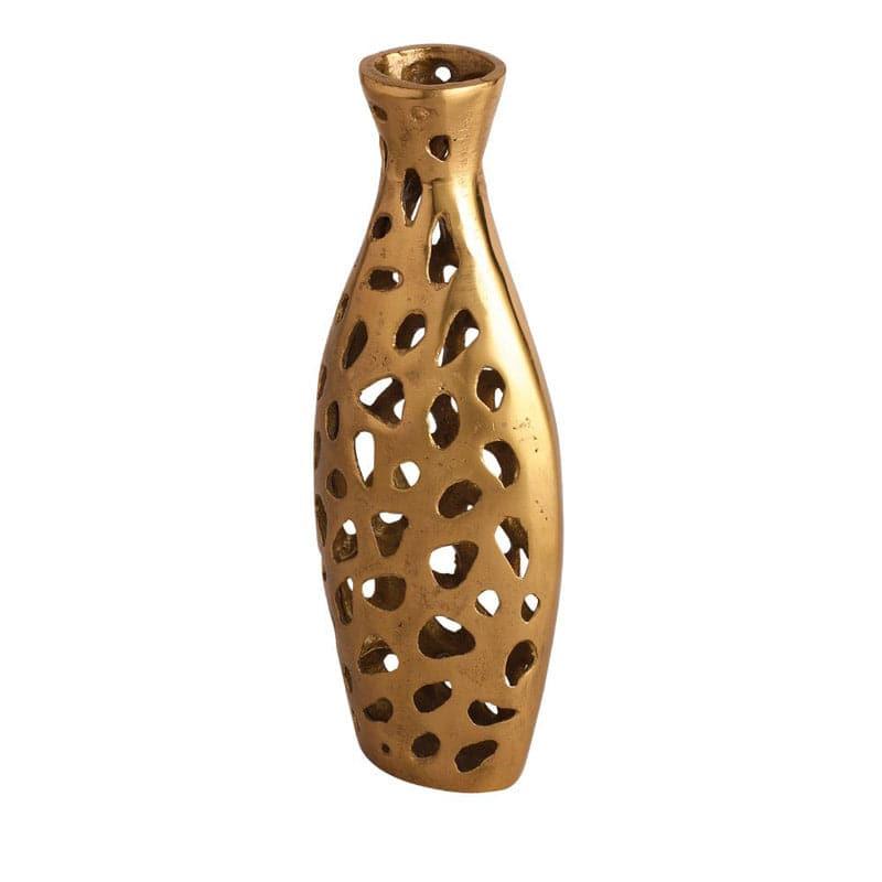 Buy Cleome Charm Vase(Small) - Gold Vase from Vaaree