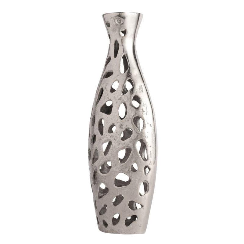 Buy Cleome Charm Vase (Small) - Silver Vase from Vaaree