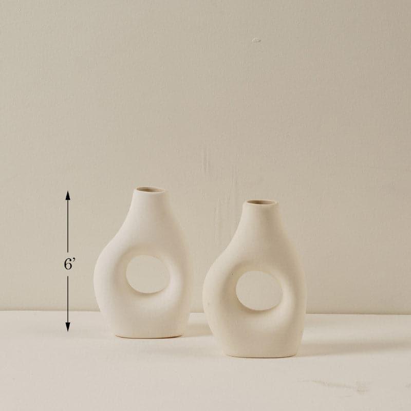 Buy Clovy Charm Vase - Set Of Two Vase from Vaaree