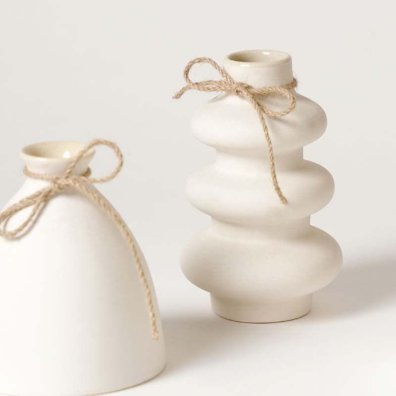 Buy Curvilinear Vases - Set of Three Vase from Vaaree