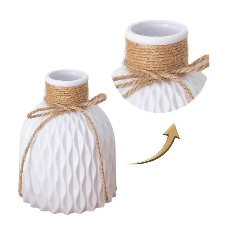 Vase - Curvy Charm Vase - White