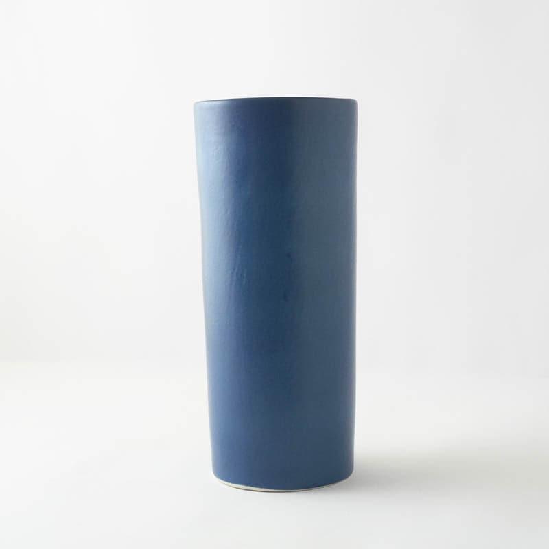 Buy Cylindric Vase - Cobalt Blue Vase from Vaaree