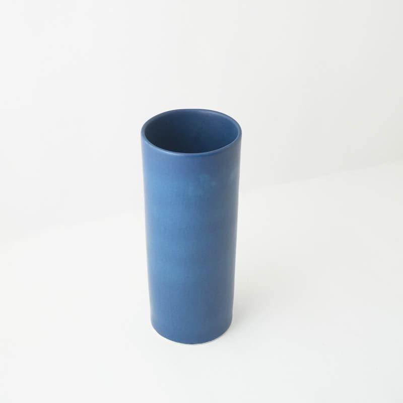 Buy Cylindric Vase - Cobalt Blue Vase from Vaaree