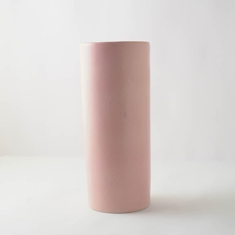 Vase - Cylindric Vase - Light Pink