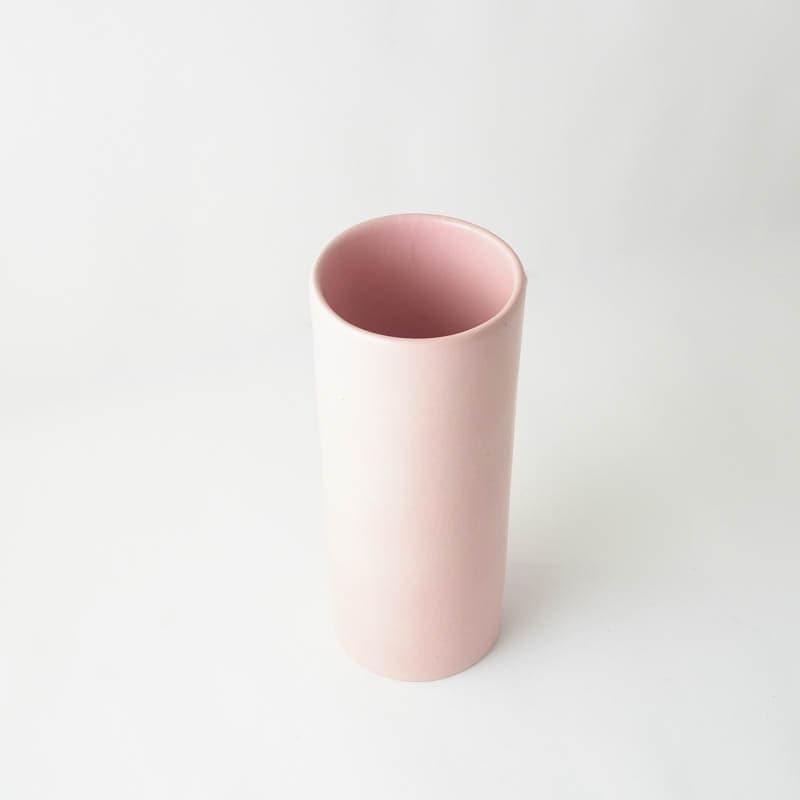 Vase - Cylindric Vase - Light Pink