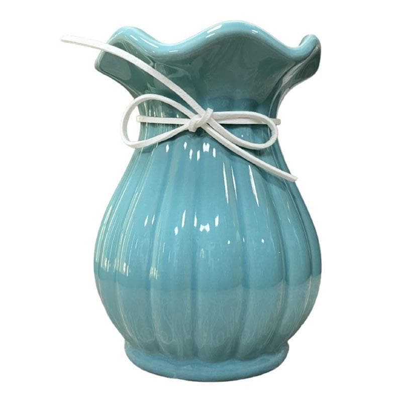 Buy Eclectic Elegance Vase - Blue Vase from Vaaree