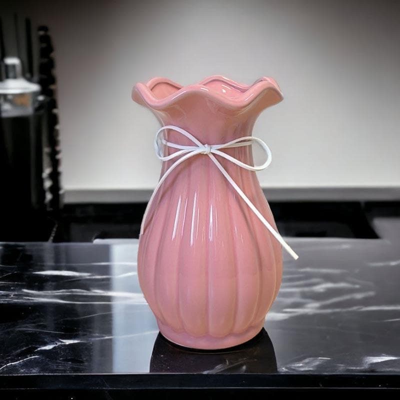 Buy Eclectic Elegance Vase - Pink Vase from Vaaree