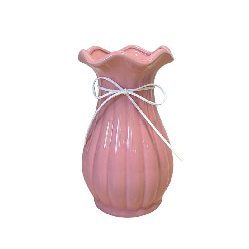 Buy Eclectic Elegance Vase - Pink Vase from Vaaree