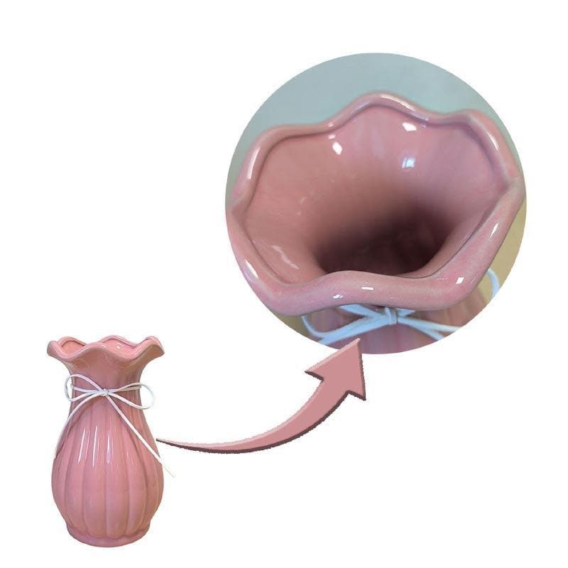 Buy Eclectic Elegance Vase - Pink Vase from Vaaree