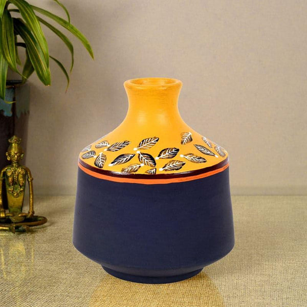 Buy Eeshan Tribal Terracotta Vase Vase from Vaaree