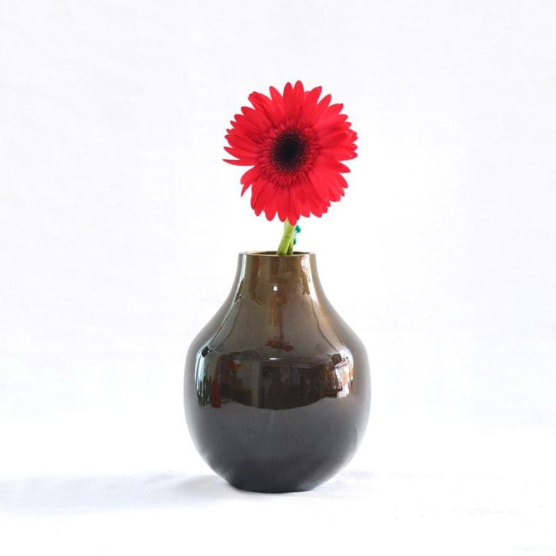 Buy Elosi Metal Vase - Antique Brass Vase from Vaaree