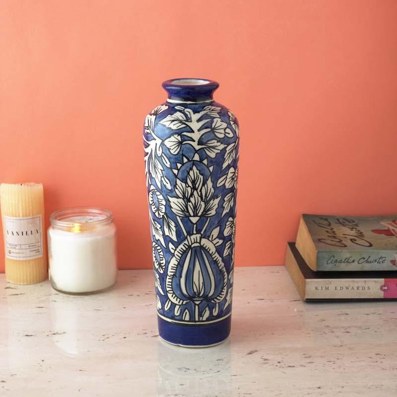 Buy Ethnic Florix Ceramic Vase Vase from Vaaree