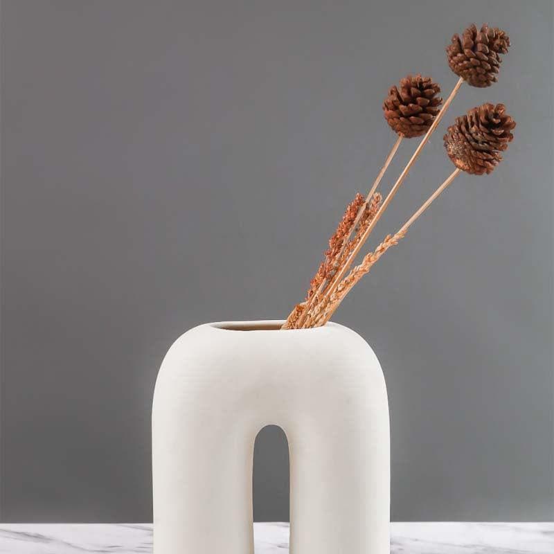 Buy Eunoia Vase - Set of Two Vase from Vaaree