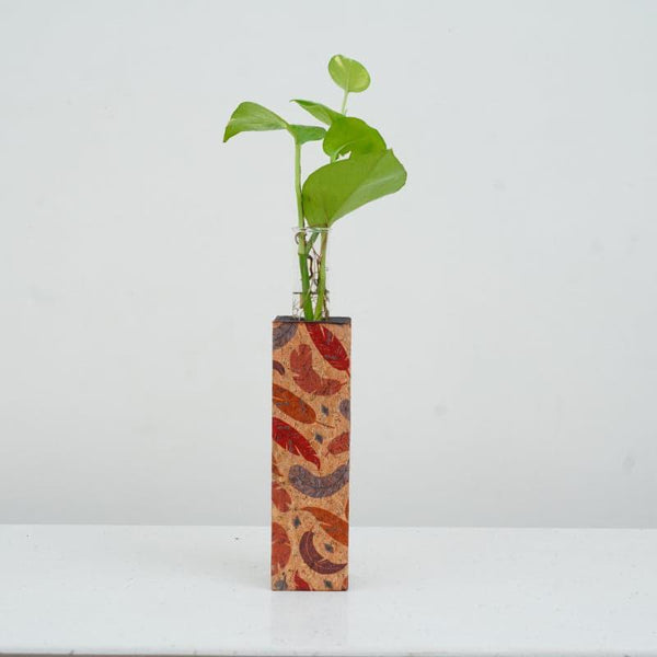 Vase - Feathery Cork Testube Planter