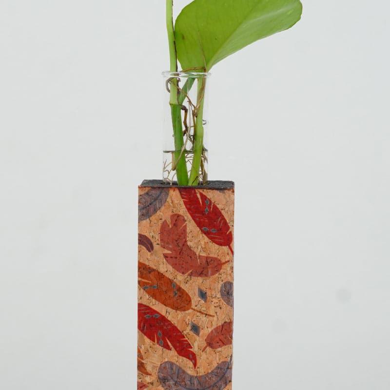 Buy Feathery Cork Testube Planter Vase from Vaaree