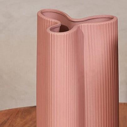 Vase - Floro Fold Trio Vase - Pink