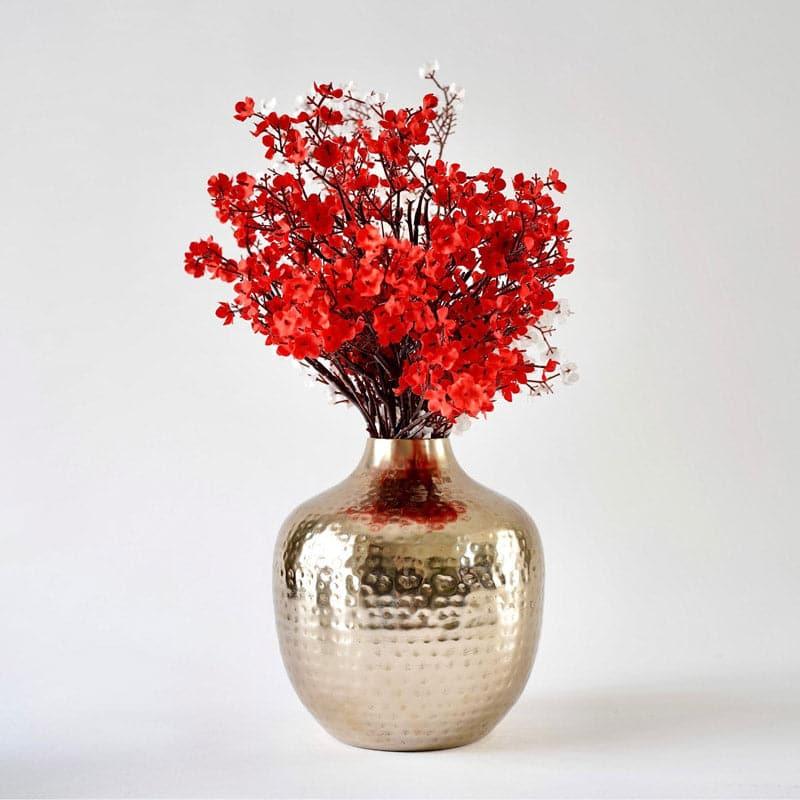 Buy Francine Metal Vase - Gold Vase from Vaaree