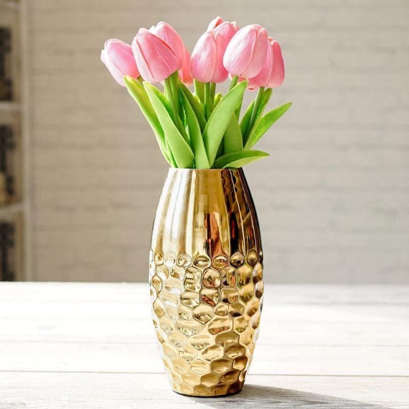 Buy Frudane Metal Vase Vase from Vaaree