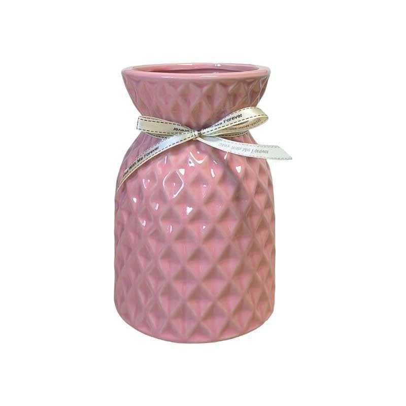 Buy Funky Flair Vase - Pink Vase from Vaaree