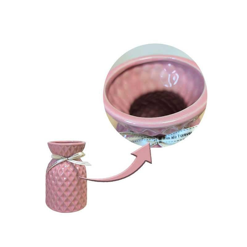 Buy Funky Flair Vase - Pink Vase from Vaaree