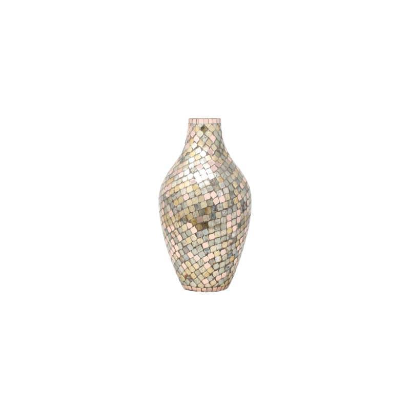 Buy Garnet Mosaic Pitcher Vase - Rosegold Vase from Vaaree