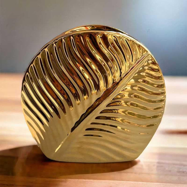 Vase - Gold Petal Vase