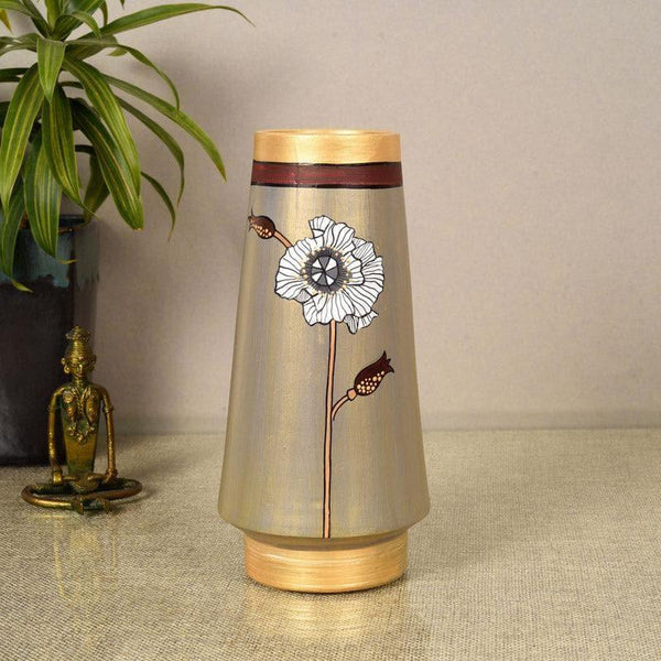Vase - Golden Glam Terracotta Vase