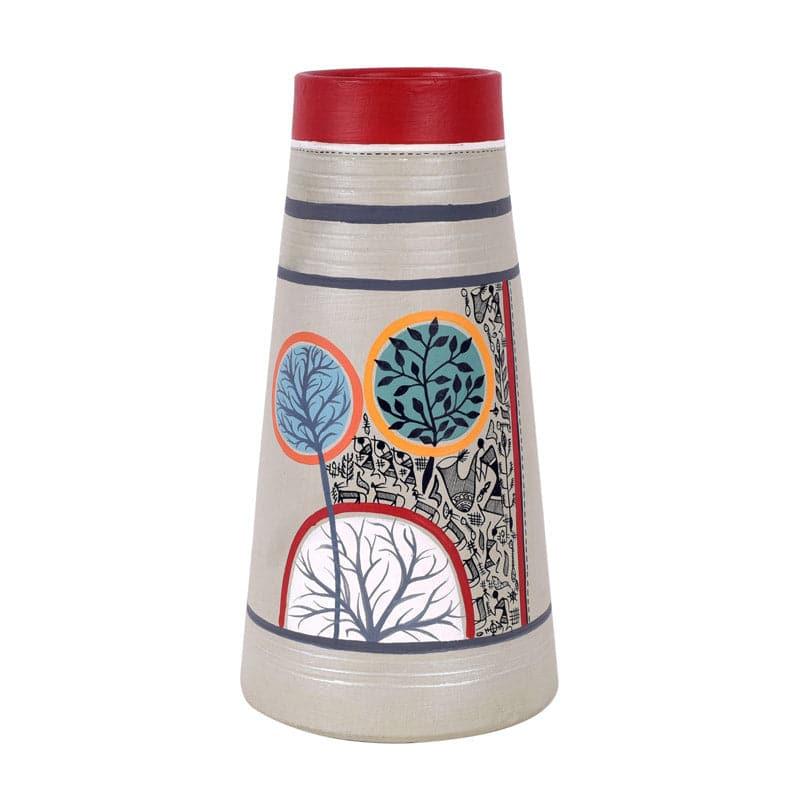 Buy Gunjan Tribal Terracotta Vase Vase from Vaaree