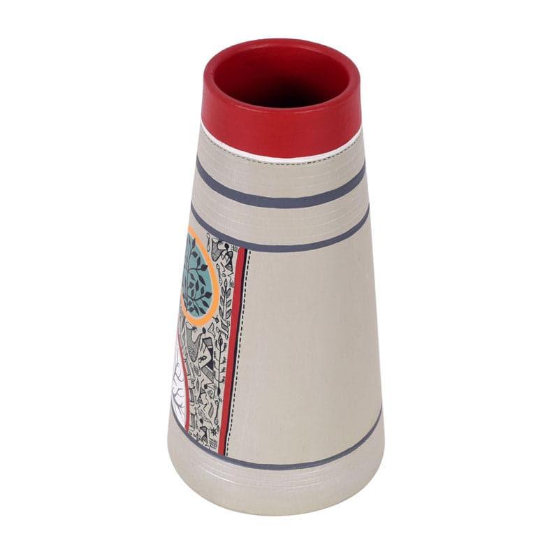 Buy Gunjan Tribal Terracotta Vase Vase from Vaaree